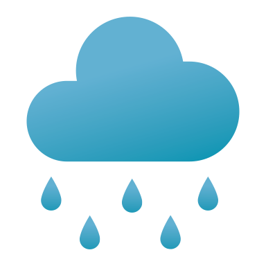 Lluvia moderada