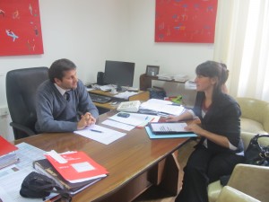 Victoria Vuoto se reunió con Ariel Ciano