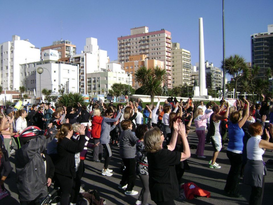 Un Domingo Bien Familiar En El Corredor Saludable De Mar Del Plata 