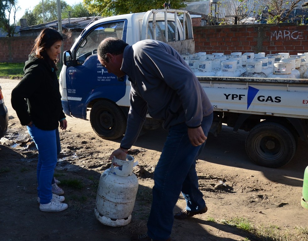 Lugares donde estarán los camiones distribuyendo Garrafa Social