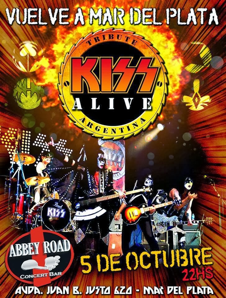 Kiss Alive: El Mejor Tributo a Kiss se presenta en Abbey Road