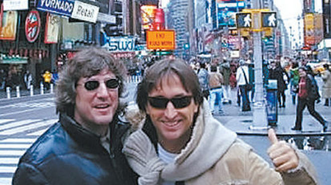 Las fotos de Boudou y Vanderbroele, en Mar del Plata