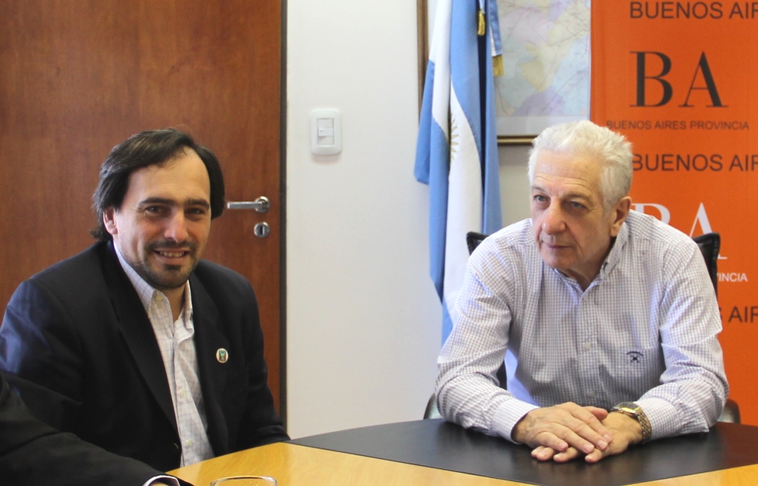 Maipú: Reunión del Intendente Municipal Aníbal Rappallini con el Ministro de Trabajo de la Provincia de Buenos Aires, Oscar Cuartango