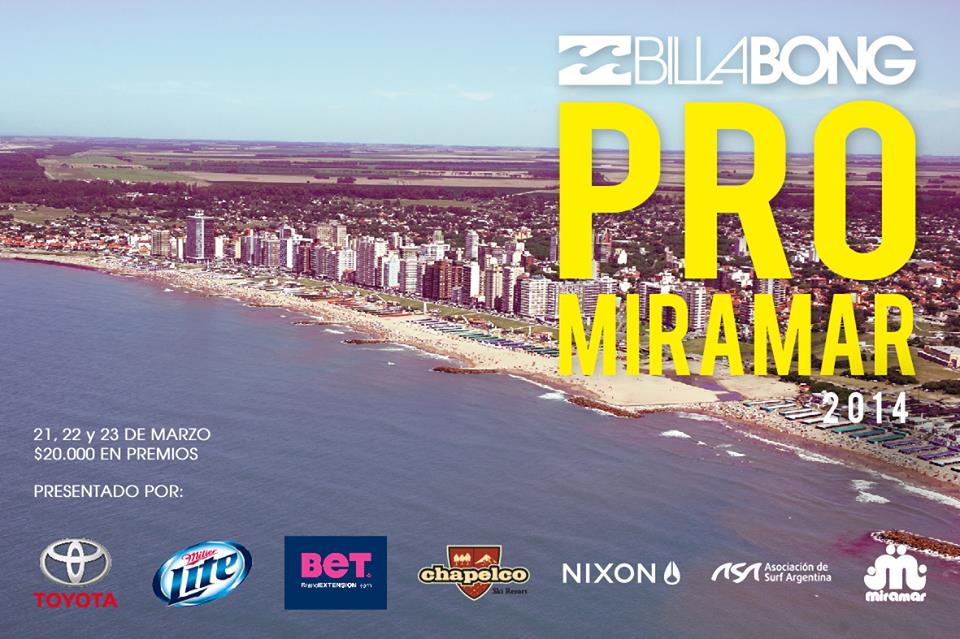 Billabong Pro Miramar tercera fecha del Circuito Nacional Open
