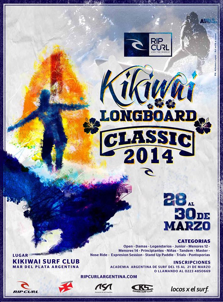 Llega el Rip Curl Kikiwai Longboard Classic 2014
