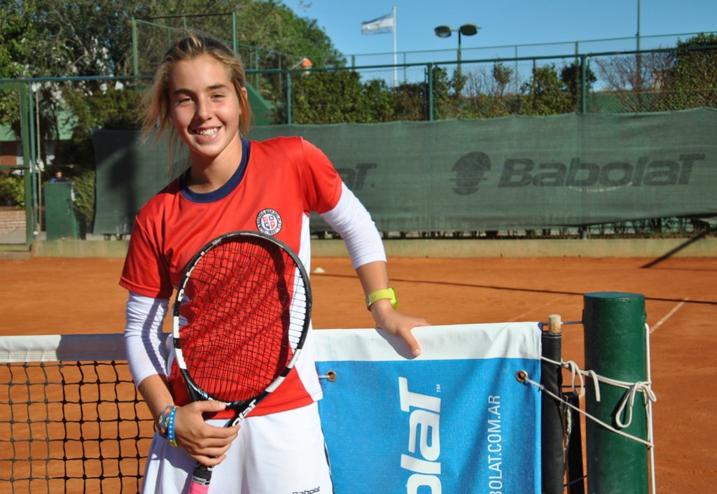 La tenista marplatense Paula Barañano representará al país en el Worldwide Junior de Londres