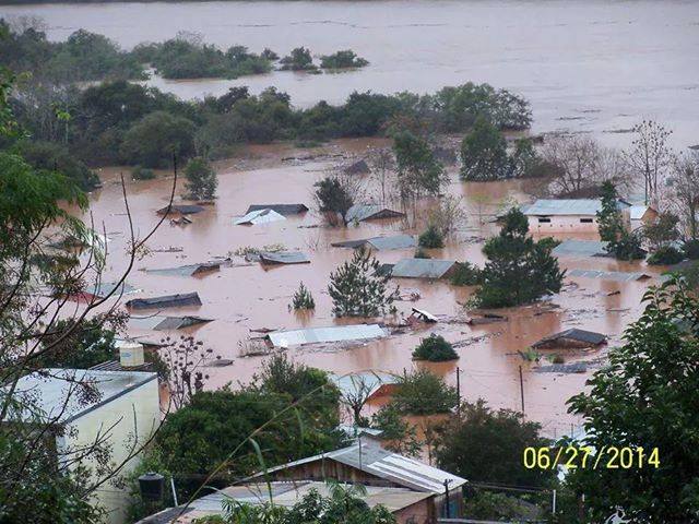 Juntan donaciones para los afectados en las inundaciones del litoral