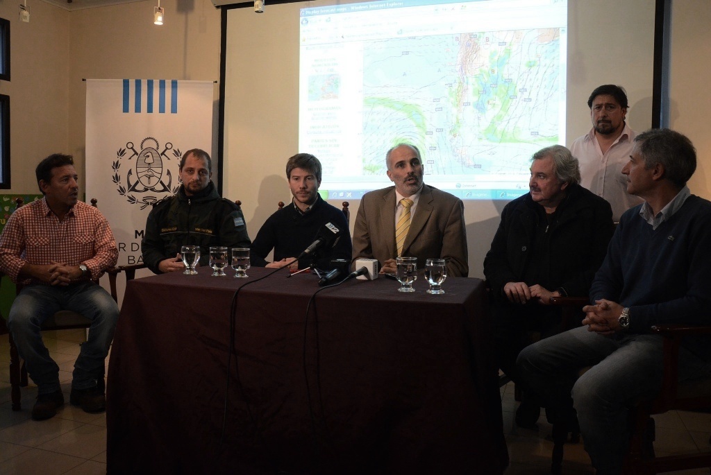 Se despertó el Consejo de Contingencias Meteorológicas; anuncian mal tiempo para mañana y el sábado