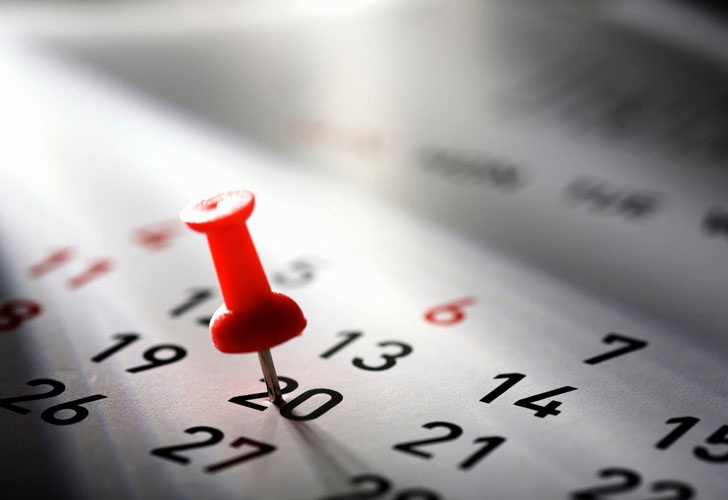 ¿Cuántos feriados y fines de semana largo habrá en 2015?
