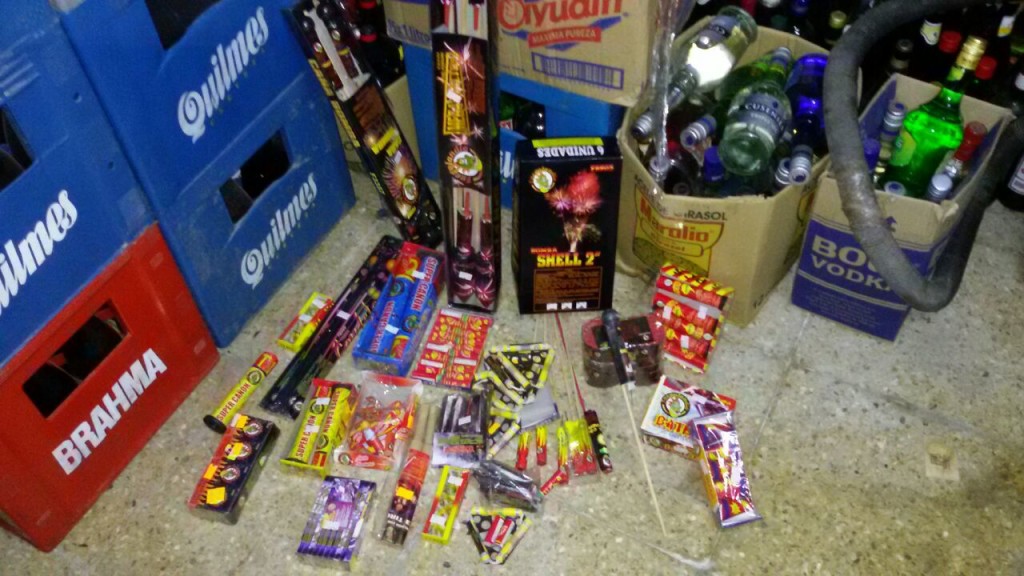 Fotos MGP - Seguridad - Elementos pirotecnicos secuestrados por la venta sin habilitacion