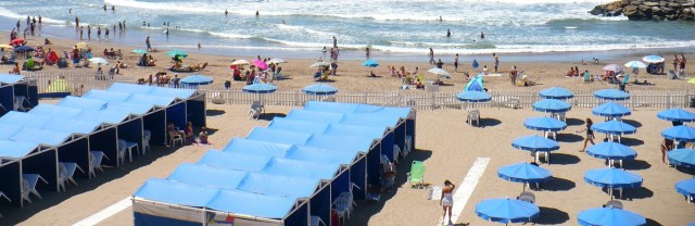 Los balnearios de la Costa deberán usar banderín negro como alerta por rayos