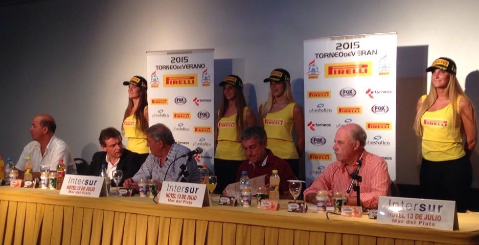 Se presentó el Torneo de Verano Pirelli 2015