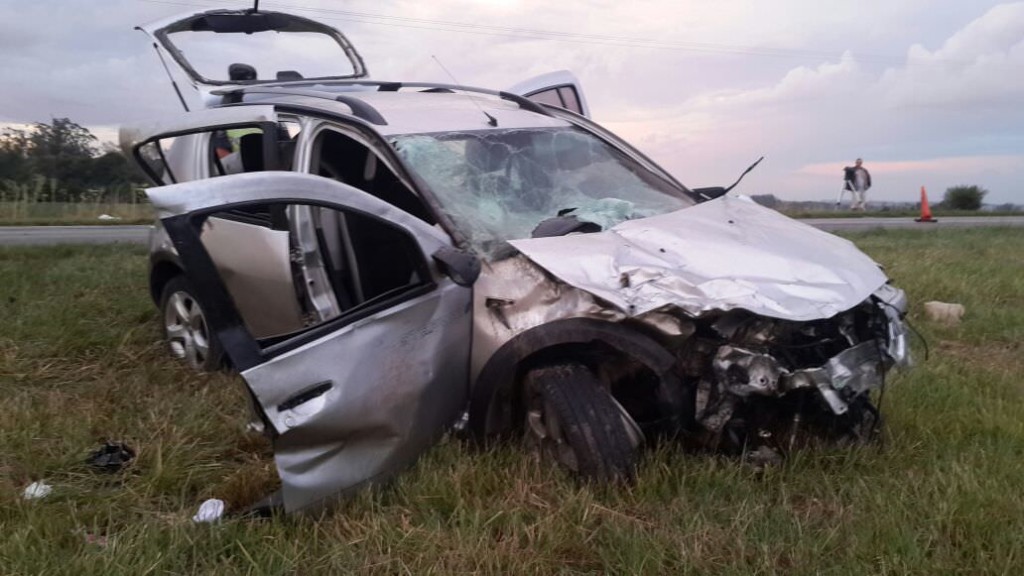 Choque frontal en ruta 88: falleció uno de los heridos