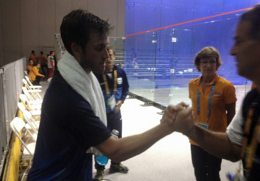 Panamericanos: el squash con Leandro Romiglio se alzó con el bronce