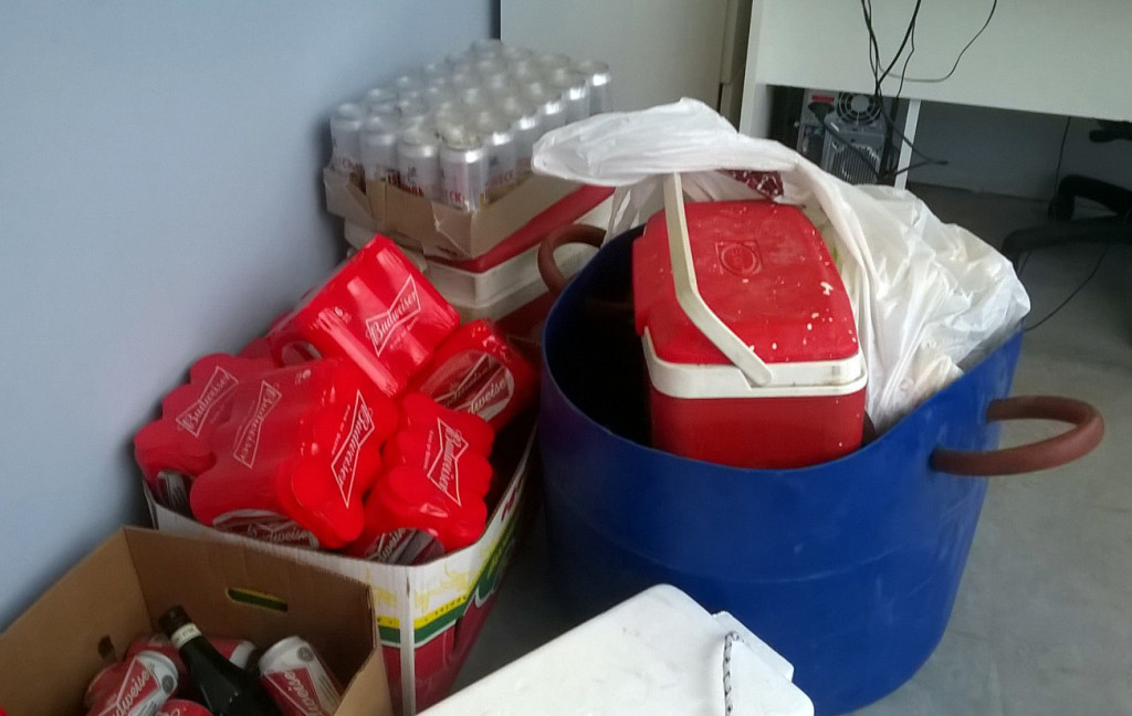Fotos MGP - Secuestro de bebidas alcoholicas
