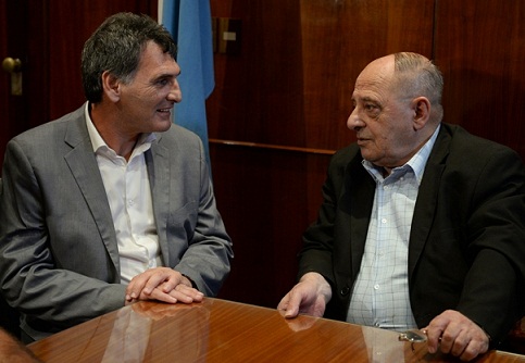 Fotos MGP - Arroyo recibio al al sec de DDHH de Nacion Claudio Avruj - 2