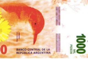 Los billetes de mil pesos entrarán en circulación la próxima semana