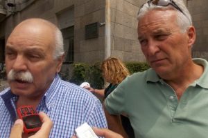 El STM velando las armas contra Mourelle