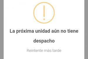 No llega nunca: Problemas con la aplicación para el transporte