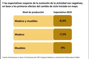 Preocupación del sector de la industria de la Madera y el Mueble   