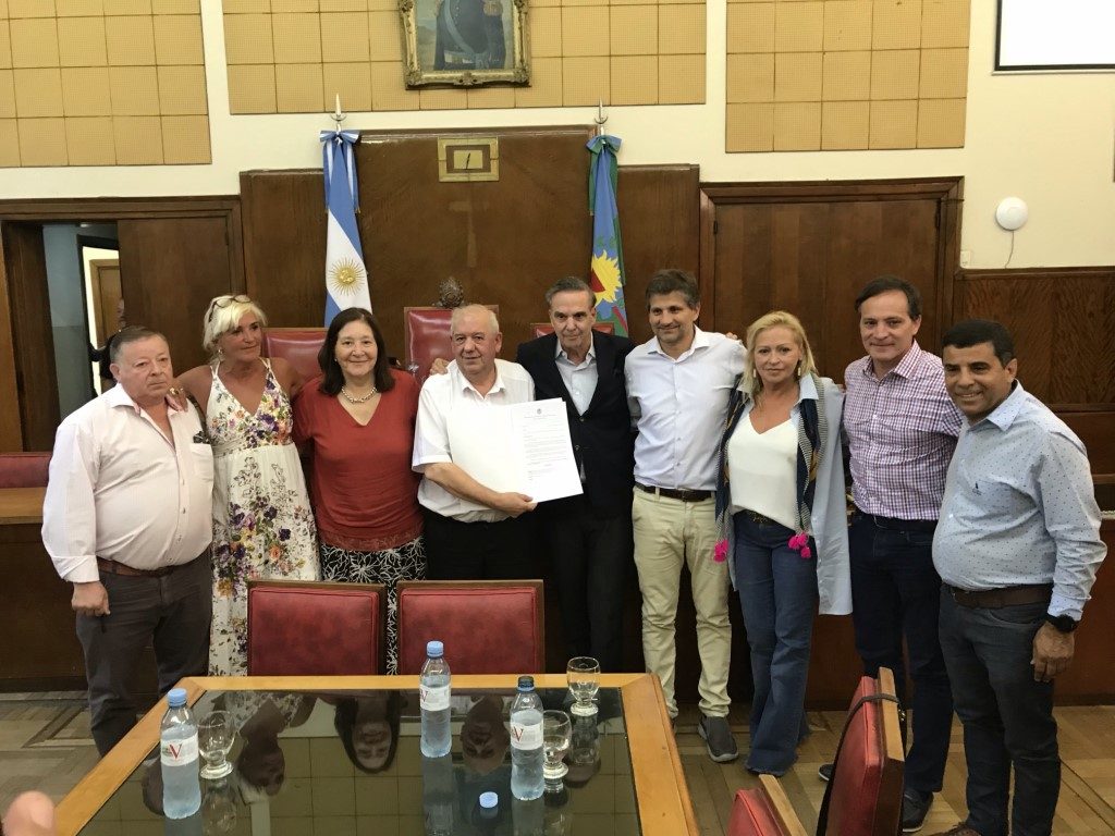 El senador Miguel Pichetto fue distinguido como “Visitante Notable” por el HCD de General Pueyrredón