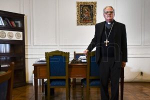 Monseñor Oscar Ojea, presidente de la Conferencia Episcopal Argentina