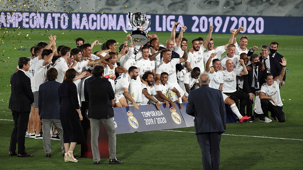 Real Madrid derrotó al Villarreal y se coronó campeón en la Liga