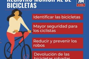 Por los robos, buscan crear un registro de bicicletas