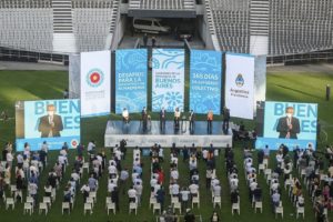 Los cuatro anuncios de Kicillof en La Plata