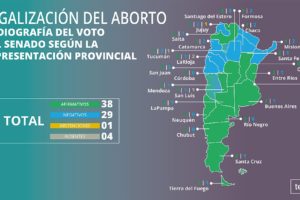 Así votaron los senadores en la histórica sanción