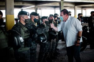 Montenegro recibió a 270 agentes de fuerzas especiales