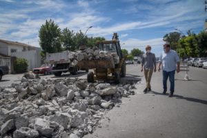 El Municipio recupera la Avenida Juan B. Justo