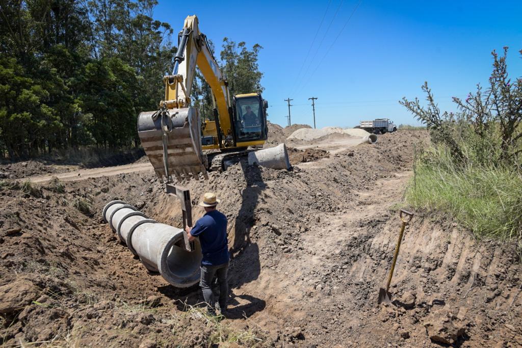 El Municipio avanza con los trabajos de mantenimiento en el camino 715