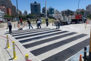 Finalizaron las obras de puesta en valor de Plaza España