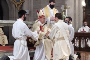 Nuevo sacerdote para Mar del Plata: Juan Pablo Arrachea fue ordenado presbítero