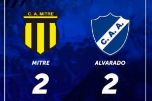 Alvarado empató, pero no le alcanzó para clasificar