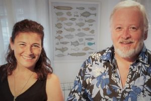Karina Levine y Claudio Lago, los protagonistas de la película de Mariano Laguyás.