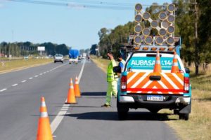 Hacia la Costa: a las 8 horas pasaban 2.250 autos por hora por el peaje de Samborombón en Autovía 2