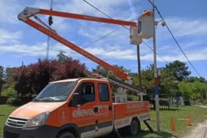Se instaló una cámara de seguridad en el acceso a Sierra de los Padres