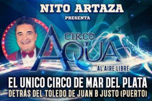 Debuta el “Circo Aqua” de Nito Artaza