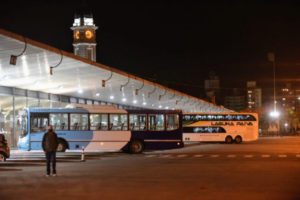 Vacaciones en pandemia: partió un 75% menos de colectivos a la costa