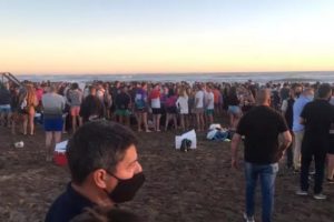 El Municipio desactivó una fiesta en la playa de la que iban a participar 1500 personas