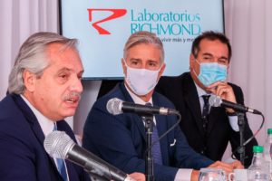 El laboratorio Richmond cerró un acuerdo para producir la Sputnik V en la Argentina