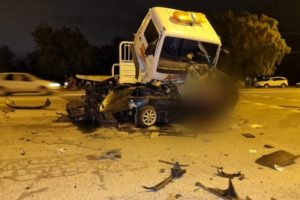Choque fatal en avenida Luro y 198: dos muertos
