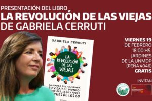 Gabriela Cerruti presentará su libro en la ciudad