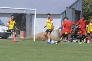 Círculo Deportivo se puso en movimiento en dos amistosos con Barracas Central