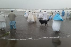 Teofanía en la costa de Mar del Plata
