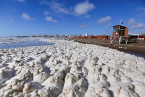 Espuma en Mar del Plata: la explicación científica
