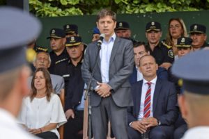 Kicillof y Berni, duros contra los reclamos policiales