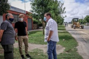 Continúa el mantenimiento de calles del barrio Bosque Alegre
